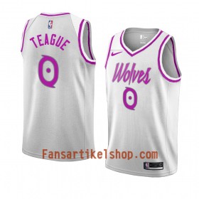 Minnesota Timberwolves Trikot Jeff Teague 0 2018-19 Nike Weiß Swingman - Herren
